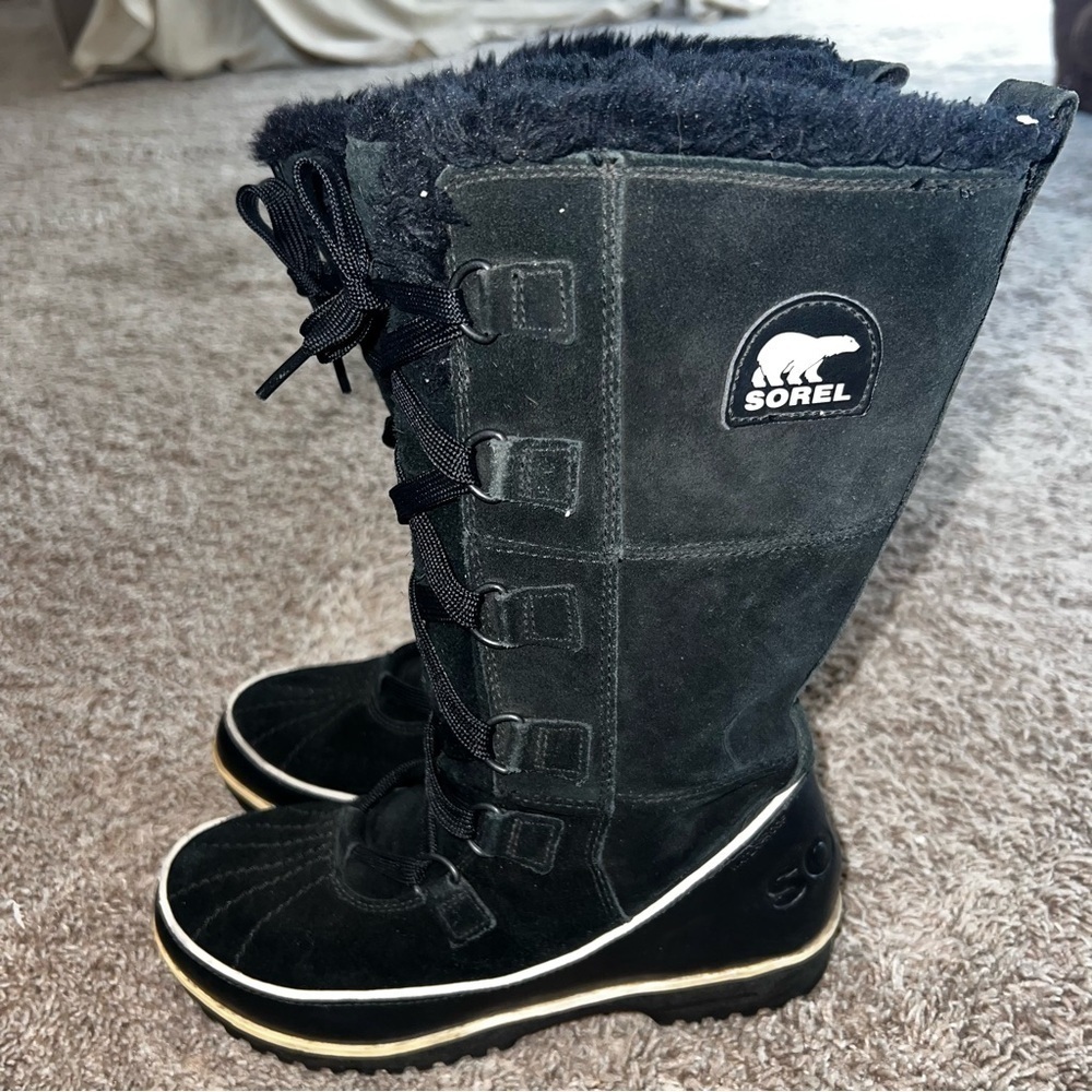 Womens Sorel Tivoli High II Waterproof Winter Rain Mid Calf Snow Boots sz 7